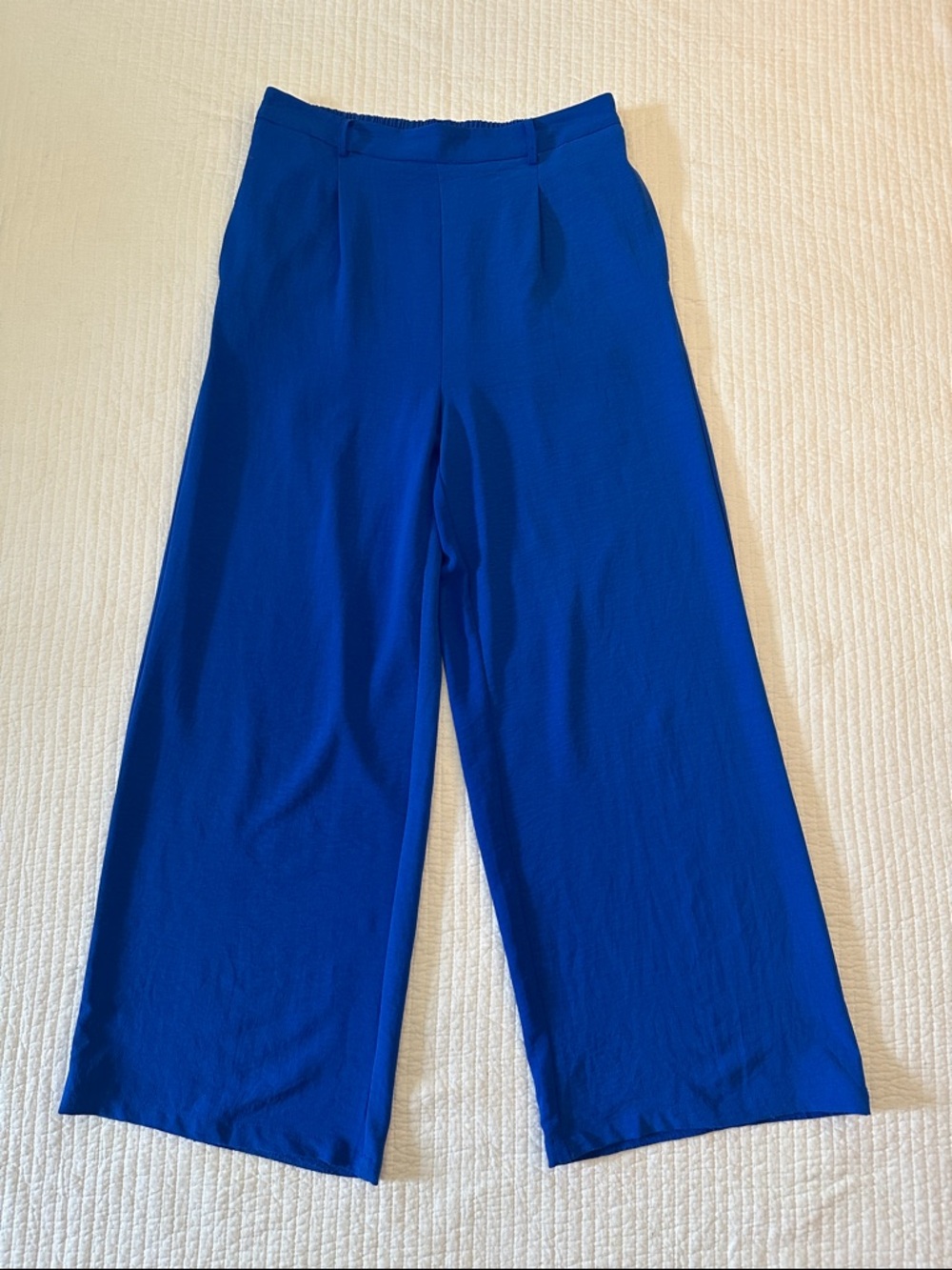 Molly Bracken Cobalt Blue Wide Leg Trousers